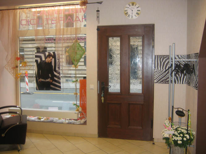 Eingangsbereich Melissa's Haarstudio Fürth